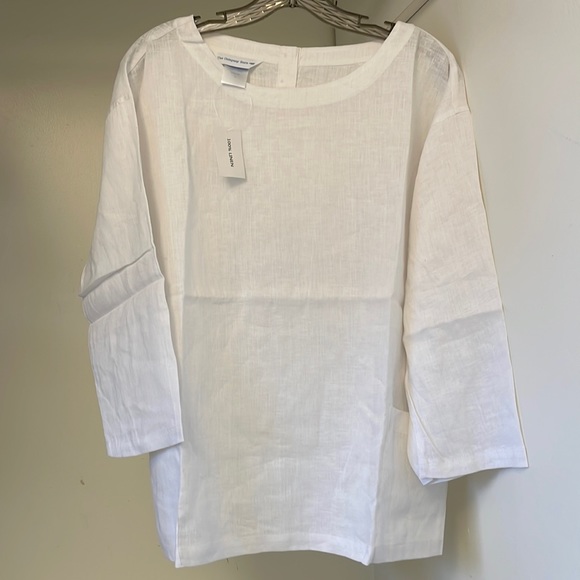 The Company Store Linen Blouse - Picture 6 of 16